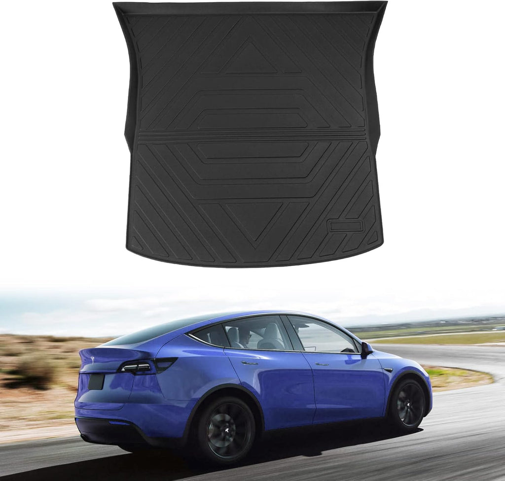Trunk Mat Floor Mats Cargo Liner for Tesla Model Y 5-Seater H3158