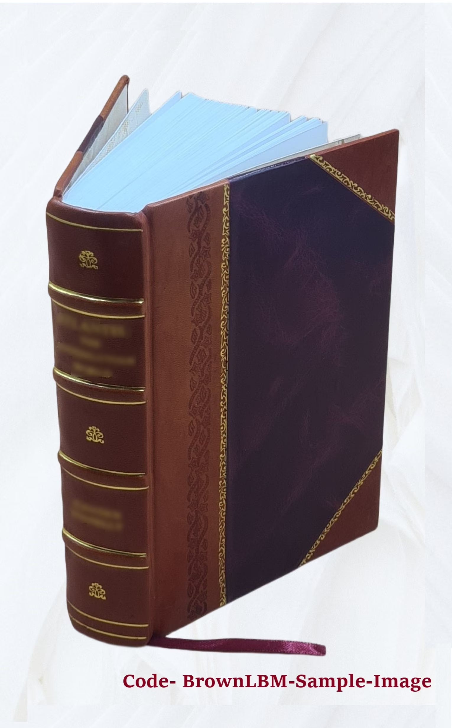 Leather Bound Book Q884