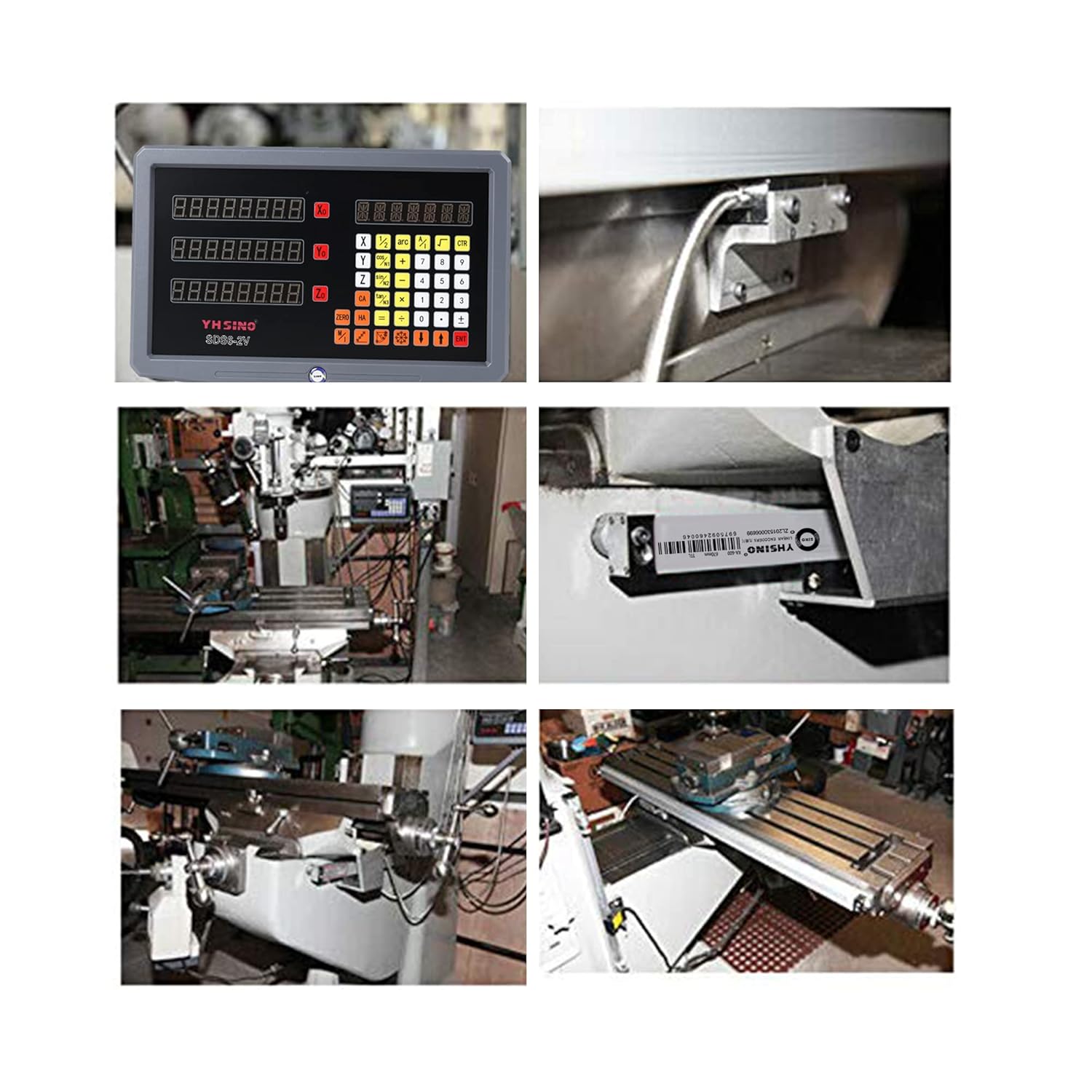520mm 20.48inch Precision Linear Scale with Accuracy 0.002mm Aluminum Body Q584862