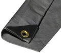 16'X24' Extra Heavy Duty 12 mil Silver Tarp 3 Ply Coated Reinforced Canopy 6 oz 3 Layer E71012