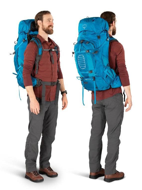 Black / S/M Aether Plus 60 Backpack D618