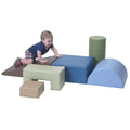 6 Piece Woodtones Climb and Play Set L88907