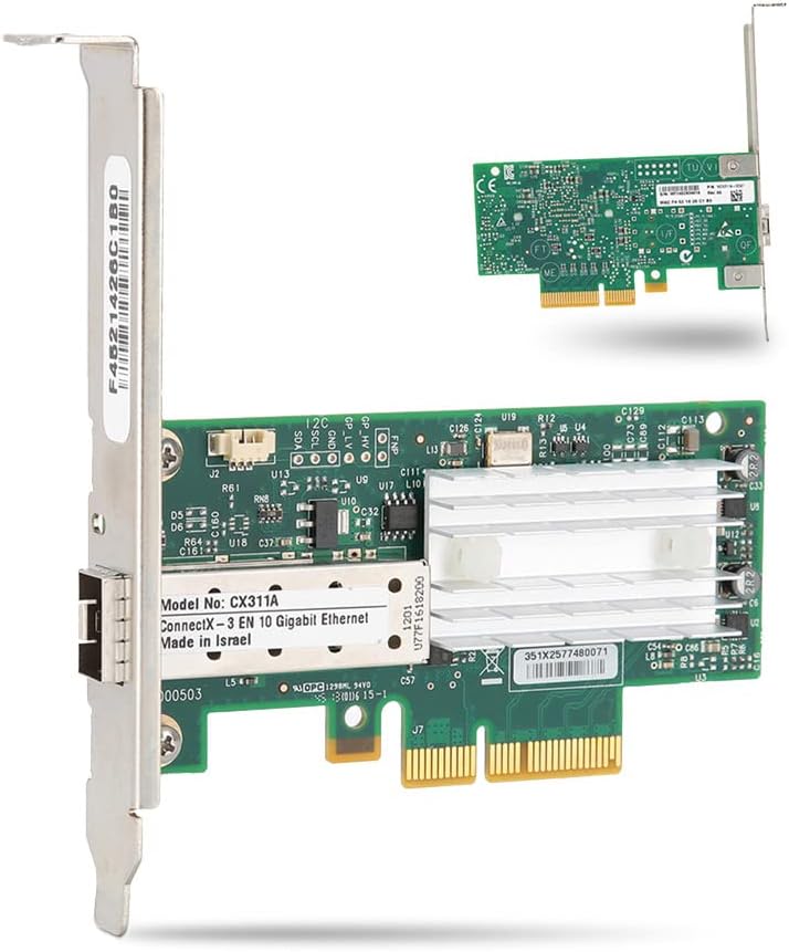 10 Gigabit SFP Fiber Optic Network Card R45642