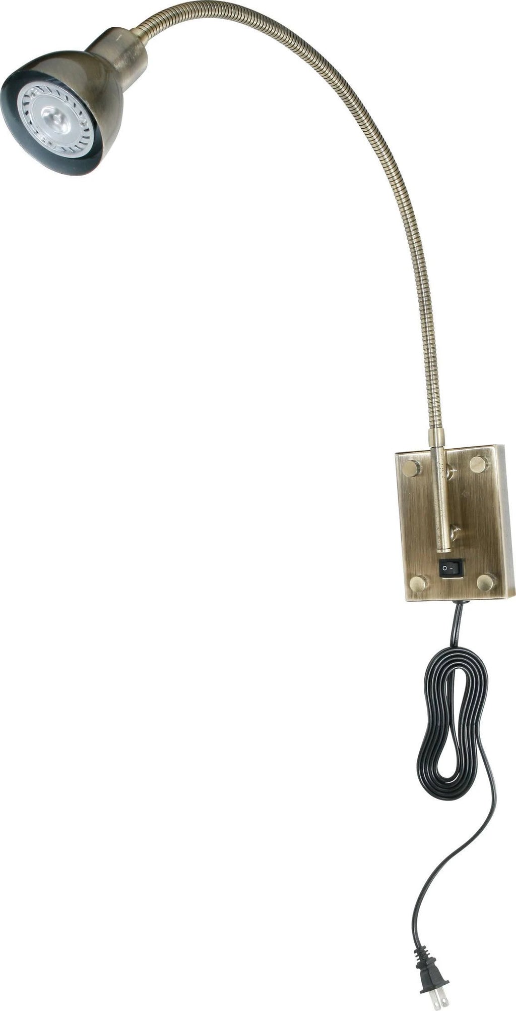 Antique Brass LED Gooseneck Light L29205