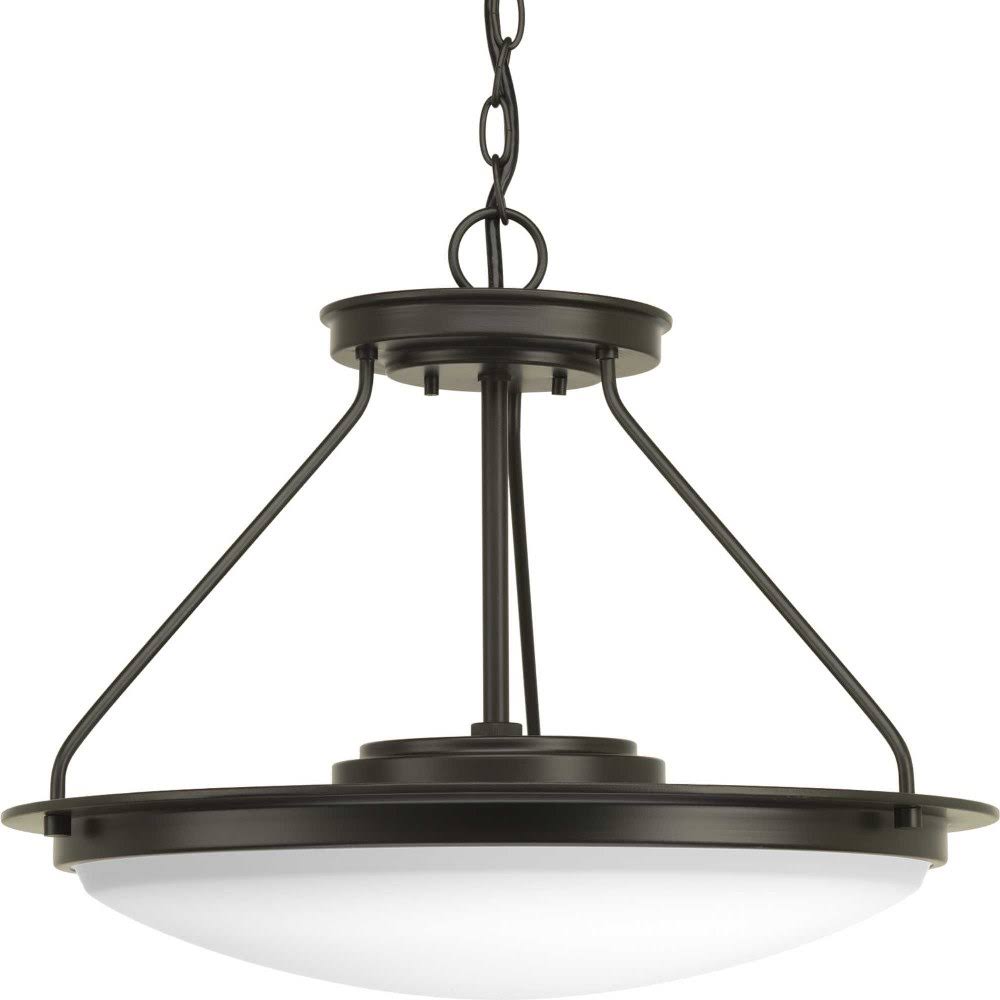 Nickel LED Semi-Flush Light O26792