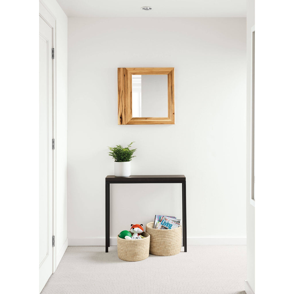 Maple Top Console Table with Gold Base B17017