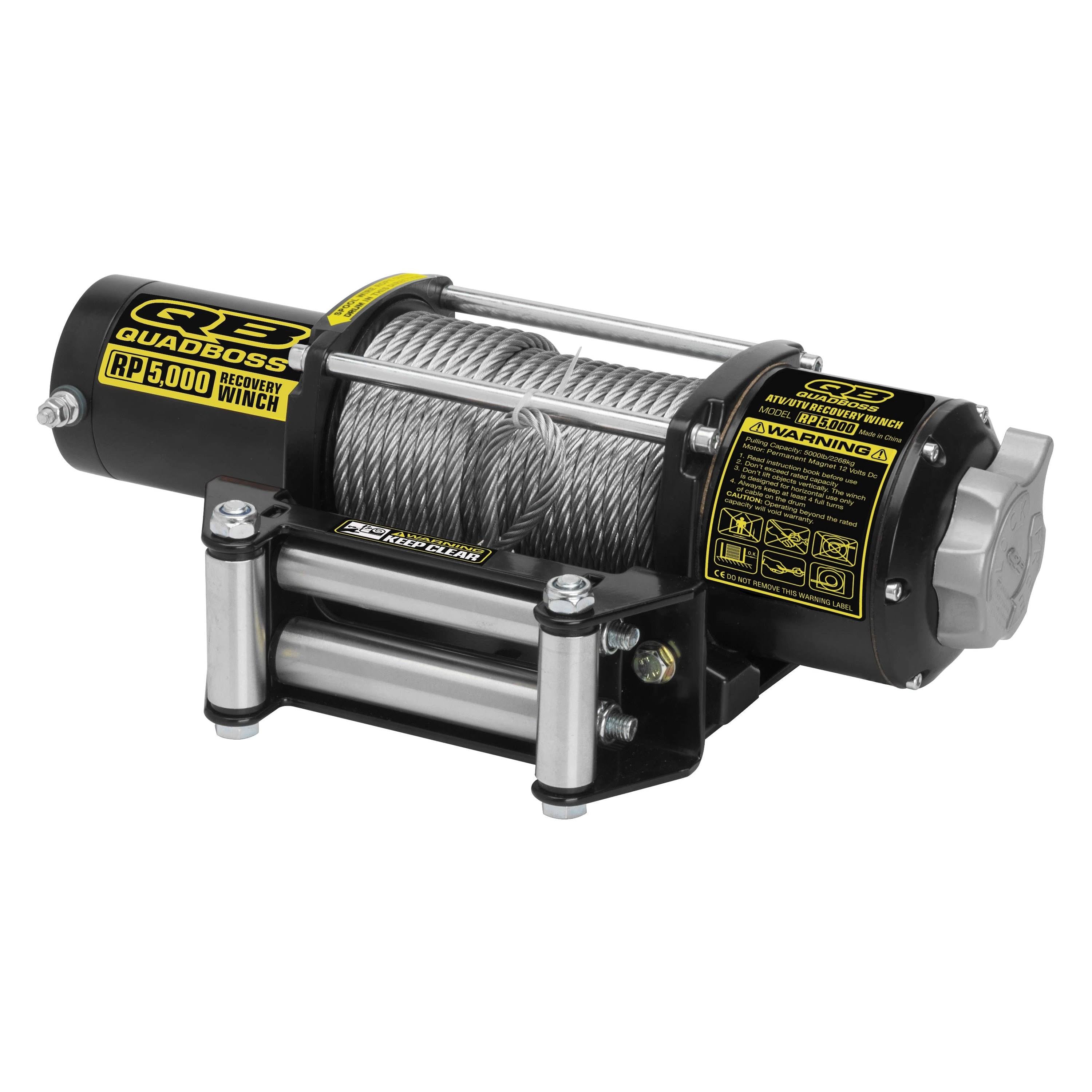 5000lb Winch with Wire Cable G718
