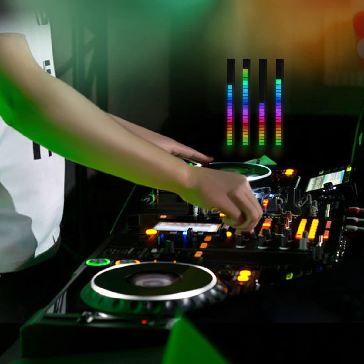 RGB Light LED Display Audio Spectrum Rhythm Pulse K300326
