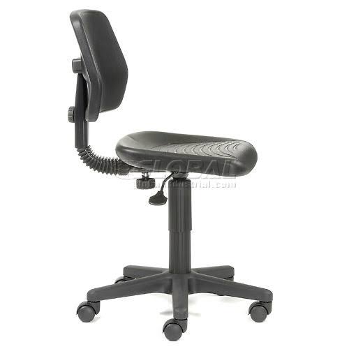 Industrial Task Chair - Polyurethane Black N939152