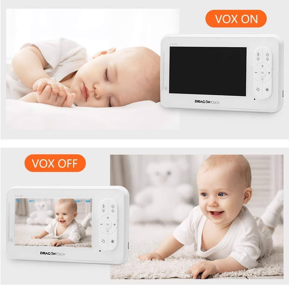 4.3 inch Video Baby Monitor with Camera J6870