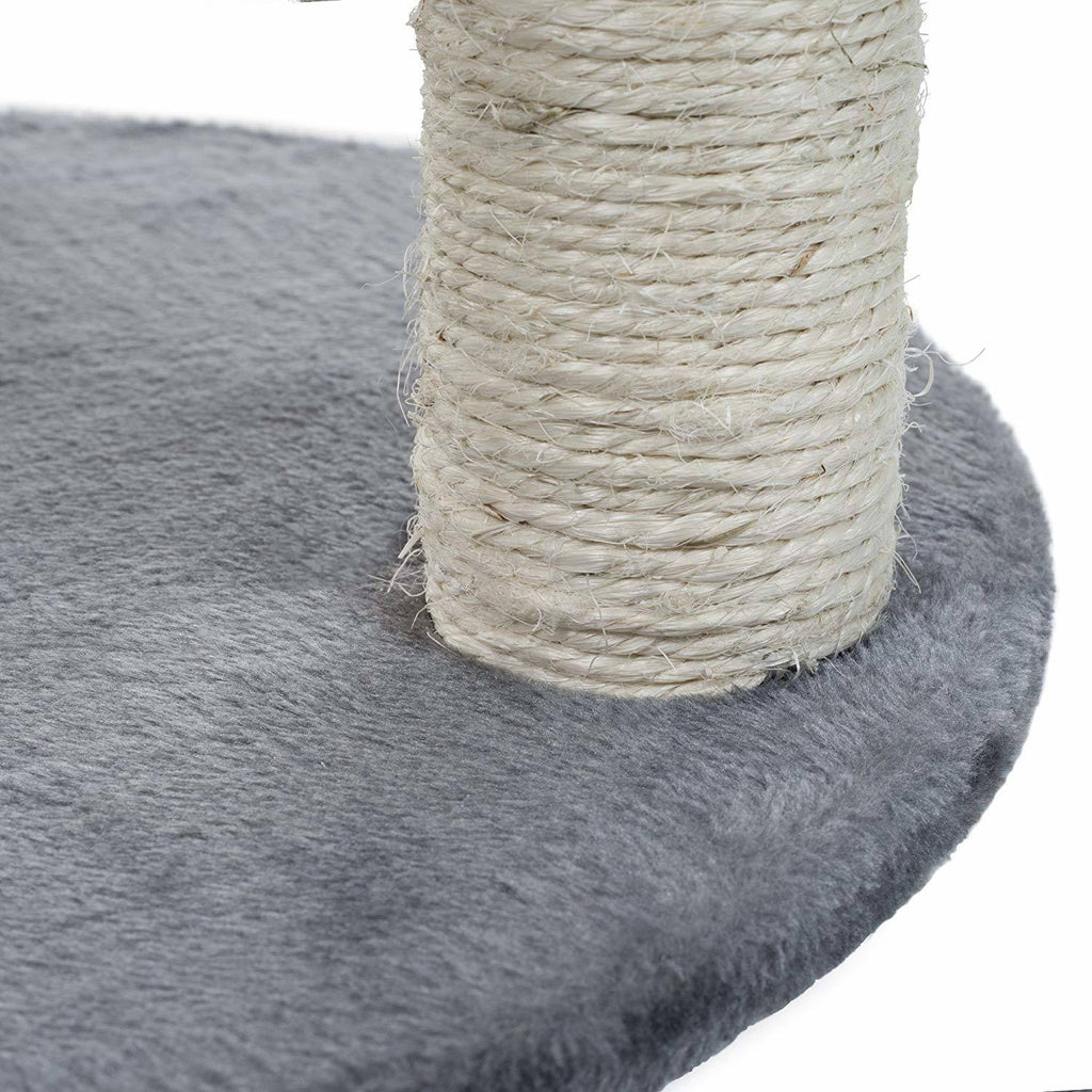 Grey Kitty Cat Condo U5998
