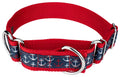 Nylon Martingale Adjustable Dog Collar, 1 1/2 inch, Large C5226