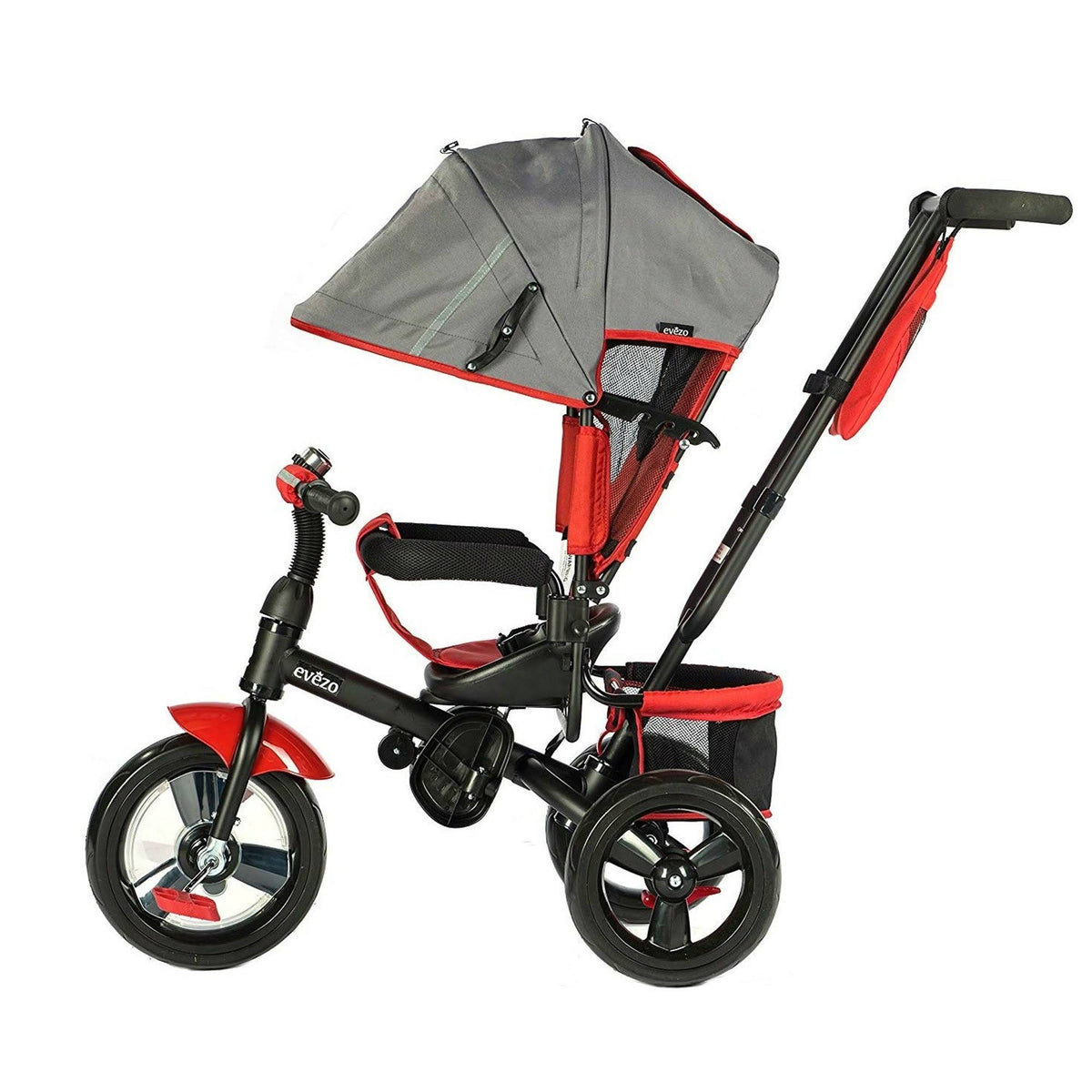 4-in-1 Stroller Trike with Full Canopy (Purple) L4652