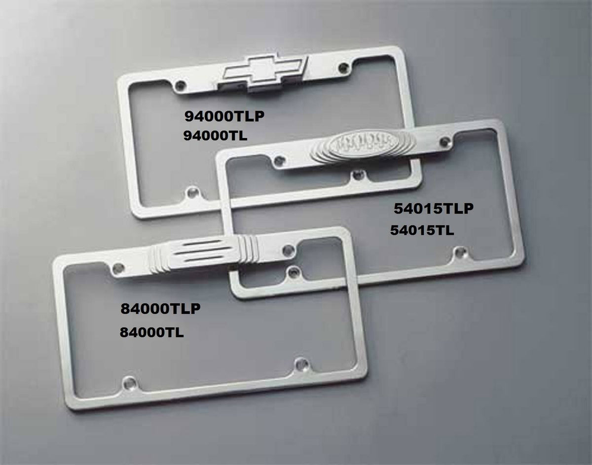 Brushed License Plate Frame Q915215