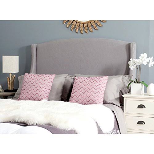 Navy Linen Headboard (Queen) Z5218