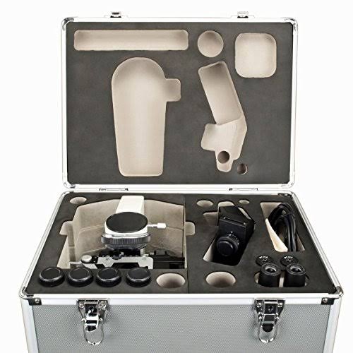 40X-2000X Compound Binocular LED Biological Microscope with Aluminum Carrying Case O2339