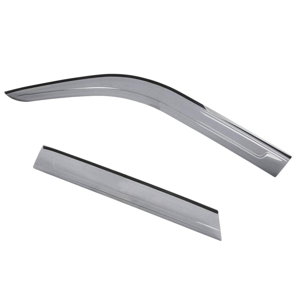 Black Acrylic Window Visors 4PCS Z120720