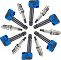 Pack of 6 Ignition Coil with 6 Spark Plug Replacement for Acura Honda 3.5 V6 E829