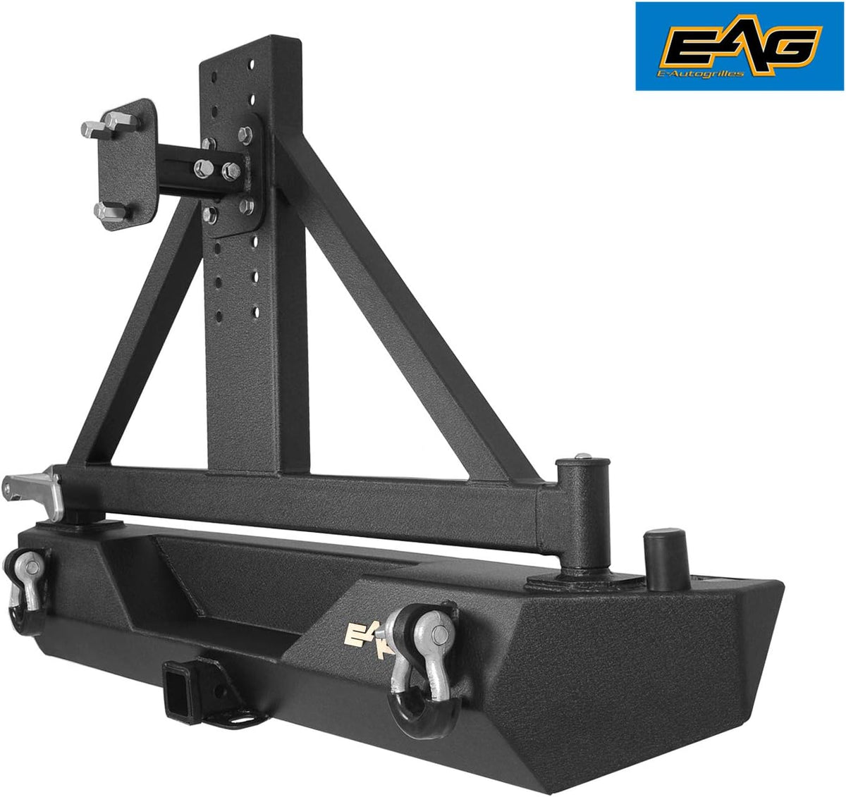 Steel Rear Bumper with Tire Carrier U4661