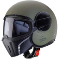 Matt Military Green Open Face Helmet G917085