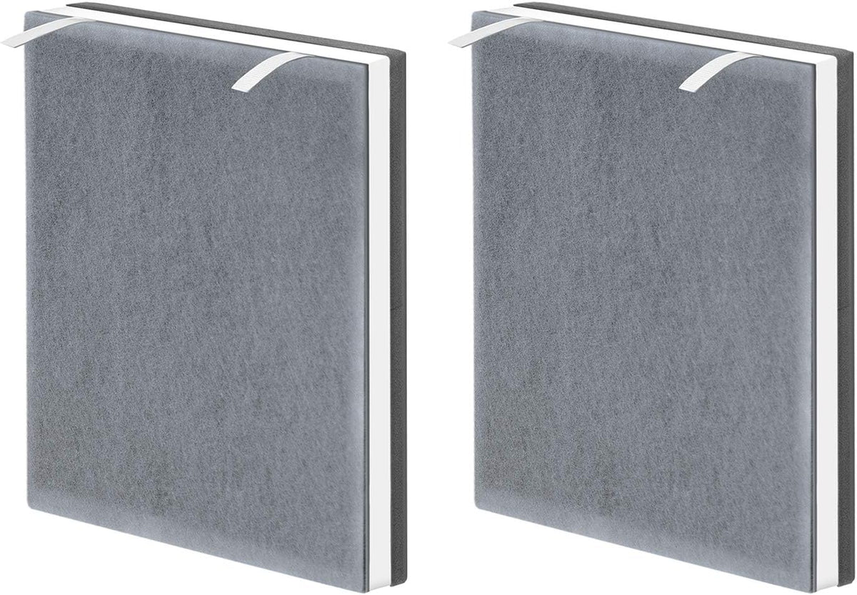 2 Pack True HEPA Activated Carbon Air Purifier Filters U6861