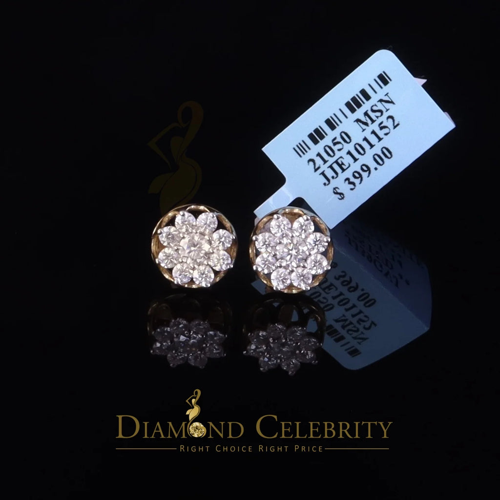 925 Silver Floral Stud Earrings E3919