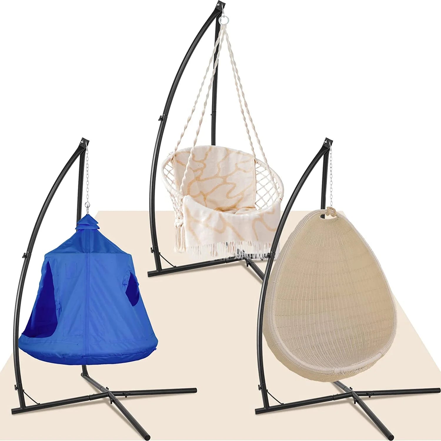 Heavy Duty X-Base Steel Hammock Chair Stand I860