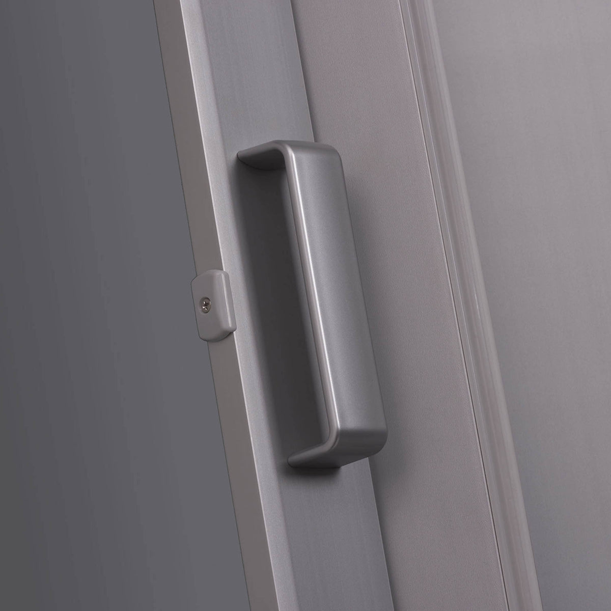 48x22W x 80x22H Satin Silver Folding Door X879733