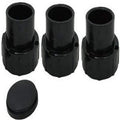Universal Half-Union and Drain Plug Cap Replacement Kit for Pool and Spa Filter, Pack of 2 P901427