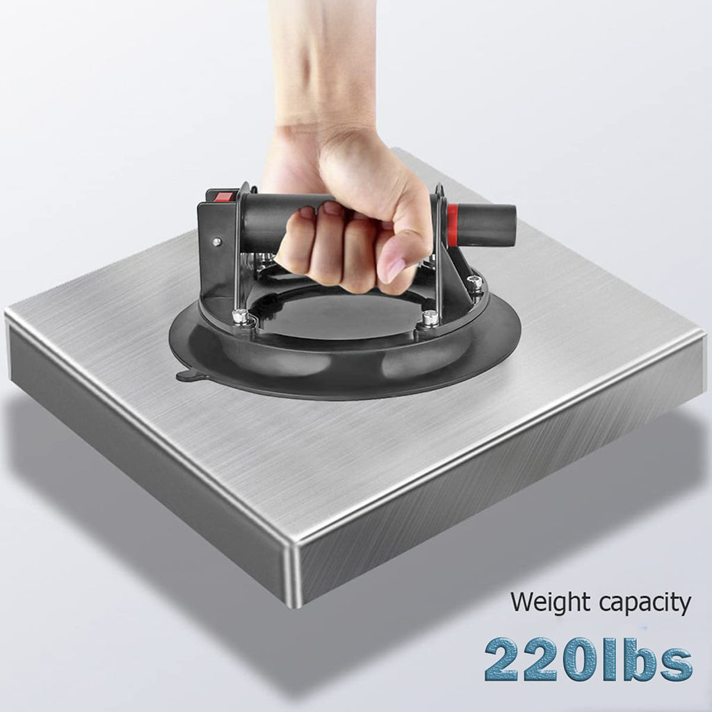 8 Vacuum Glass Suction Cup with ABS Handle Heavy Duty Glass Sucker Lifter O6187