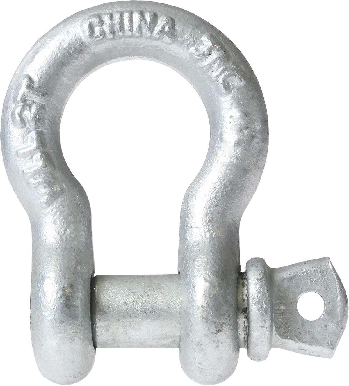 Galvanized Screw Pin Anchor Shackle, 13.5 Ton Capacity, Pack of 2 X8851