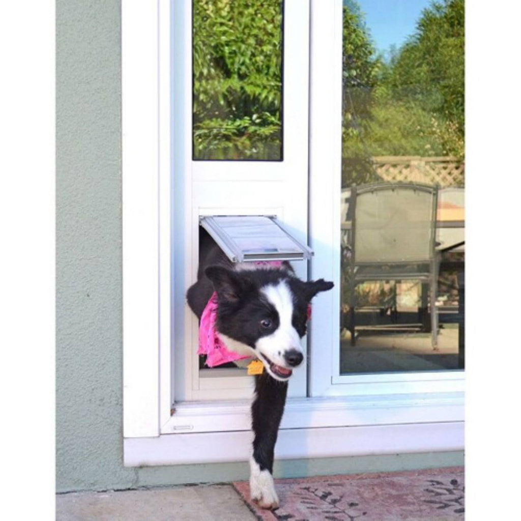 Bronze Frame Extra Large Pet Door Thermo Panel F8283