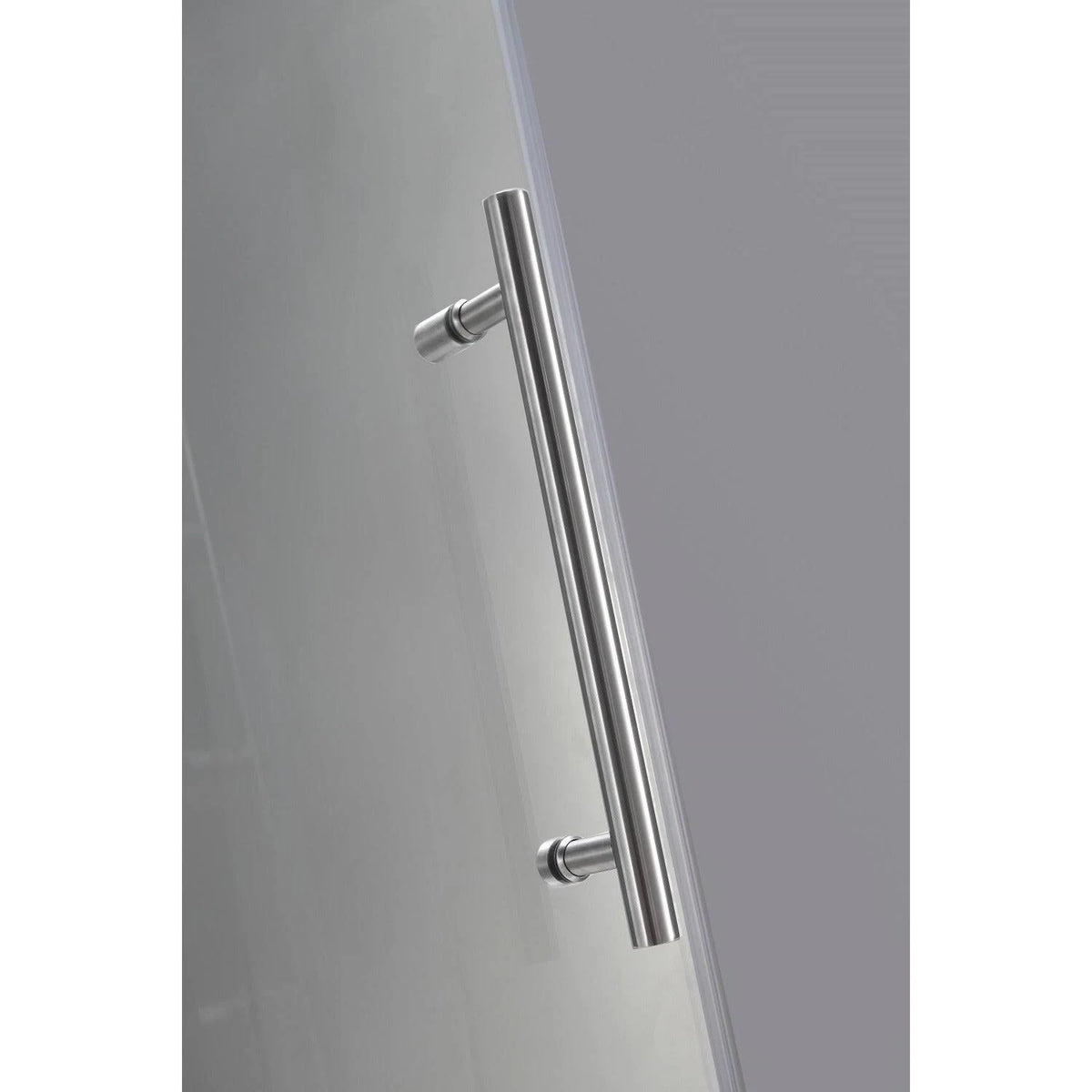 62 x 72-inch Frameless Hinged Shower Door M15654