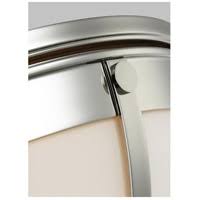 Polished Nickel Two Light Flush Mount U87012