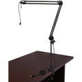 Two-Section Broadcast Arm with Internal Springs and Integrated USB Cable B957