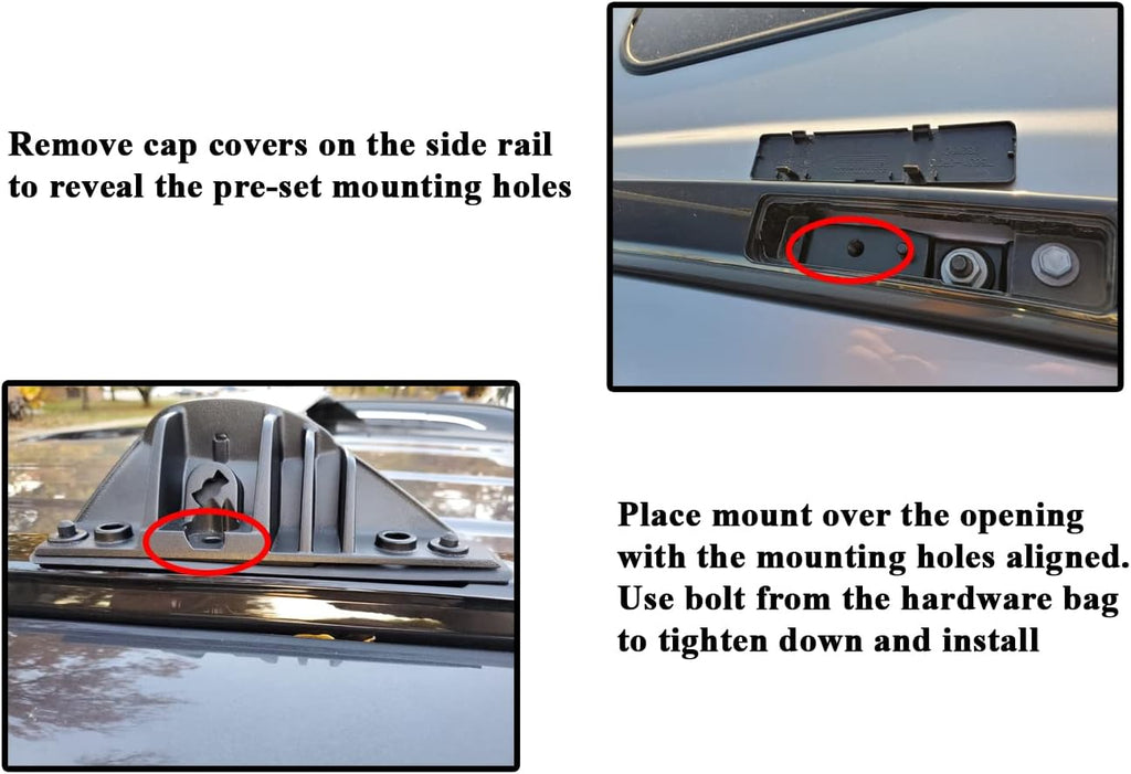Roof Rack Crossbars for Toyota Rav4 X63619