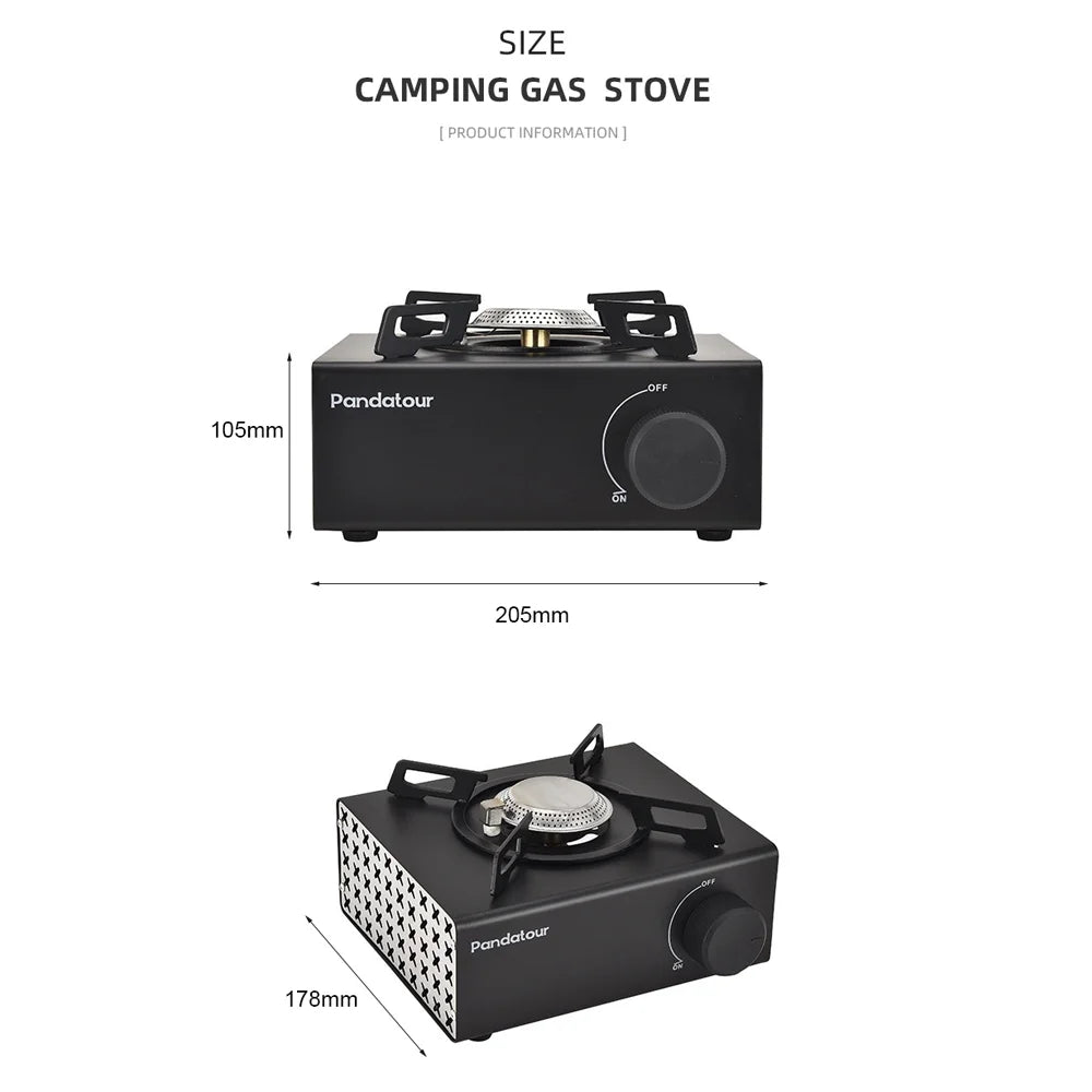 Portable Metal Barbecue Suction Stoves 2000w M85975