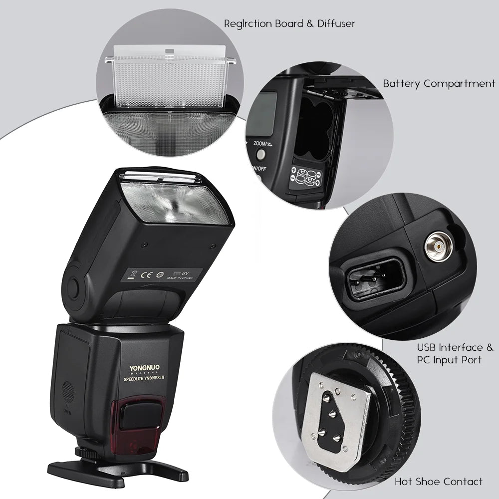 Wireless TTL Slave Flash Speedlite GN58 for Nikon DSLR Z8741