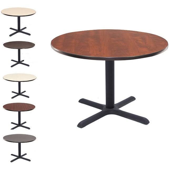 Beige Round Breakroom Table B426