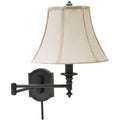 Oil Rubbed Bronze Wall Swing Arm Lamp B221412