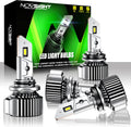 9005 H11 LED Headlight Bulbs Combo, 40000LM 200W 6500K Cool White, Pack of 4 I466468