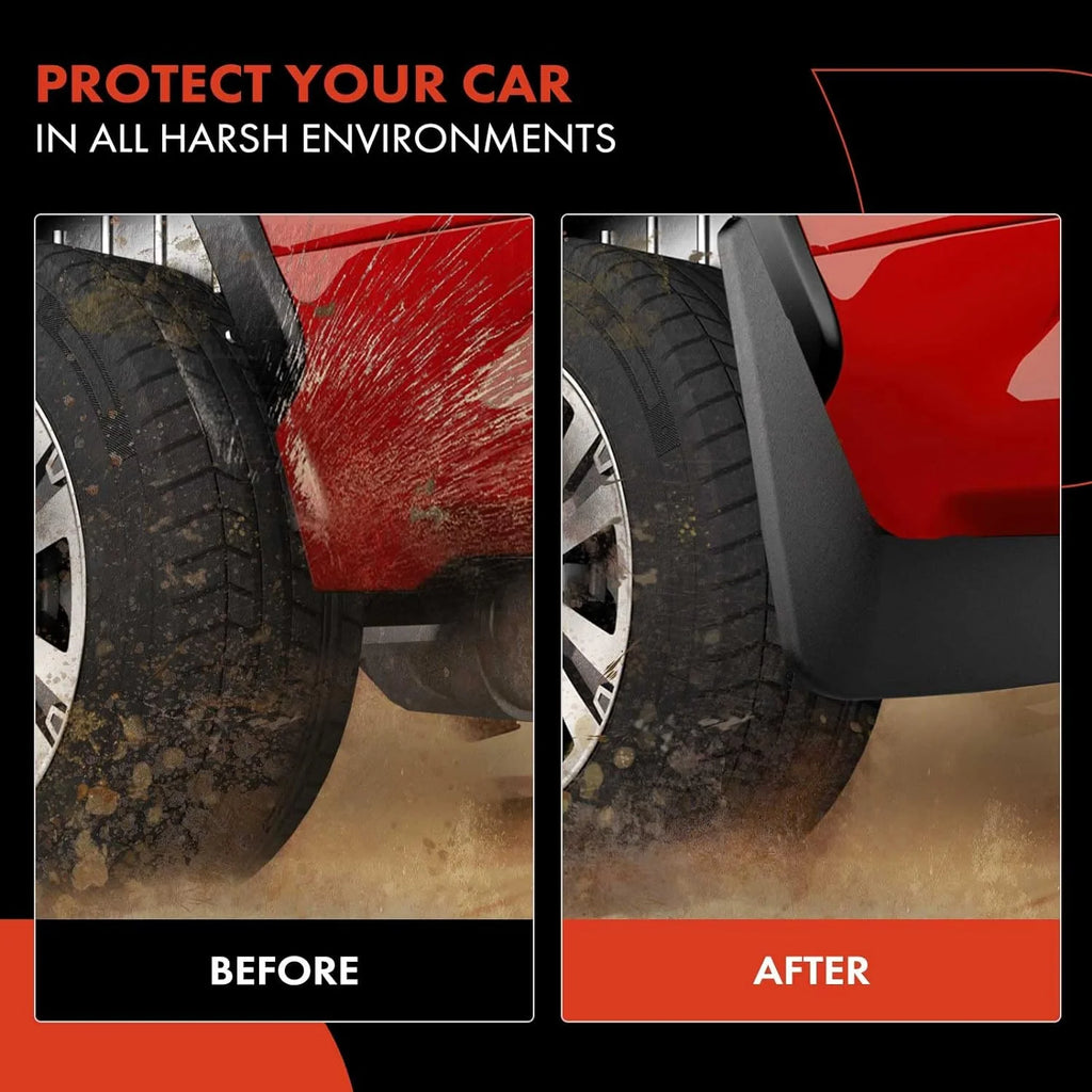 Set of 4 Mud Flaps with Hardware Kits I6772