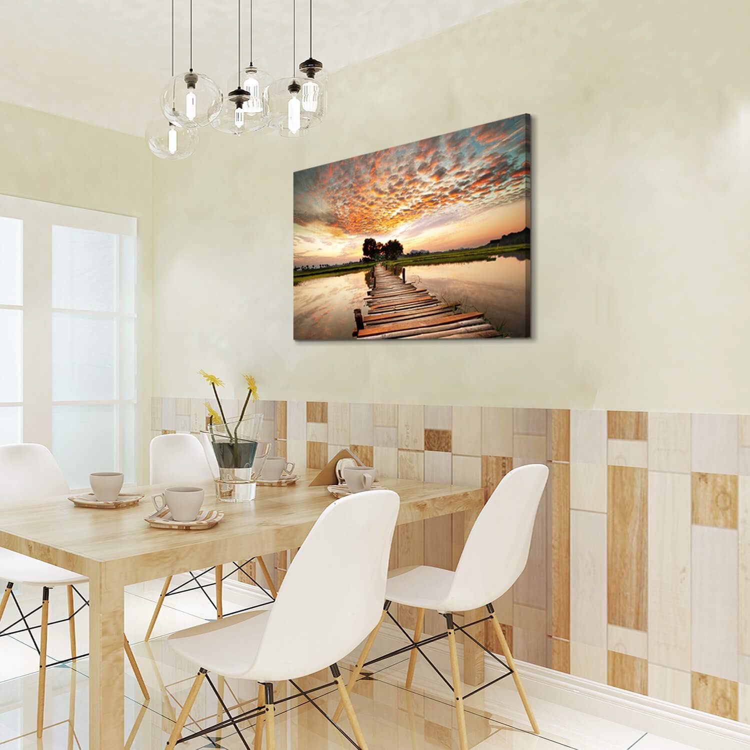 Landscape Art Print on Canvas, 18” x 24” x 1 Panel A927944