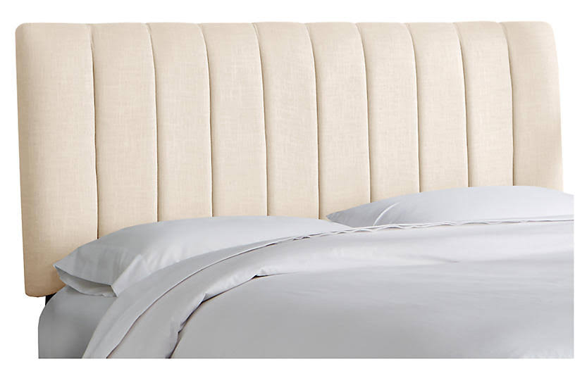 Beige Cal King Channel Headboard L79865
