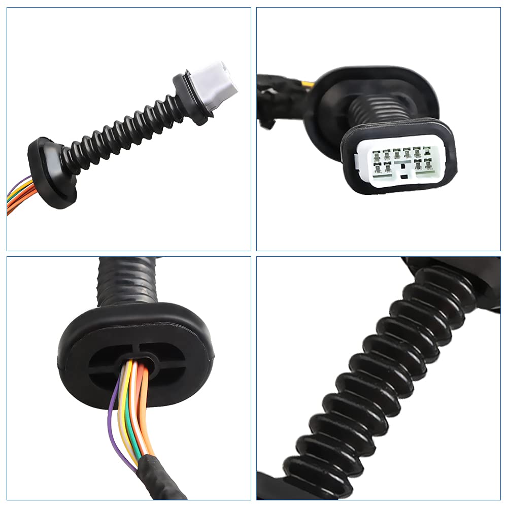 Door Harness with Connectors for Dodge Ram 2004-2010, Pack of 2 Z516