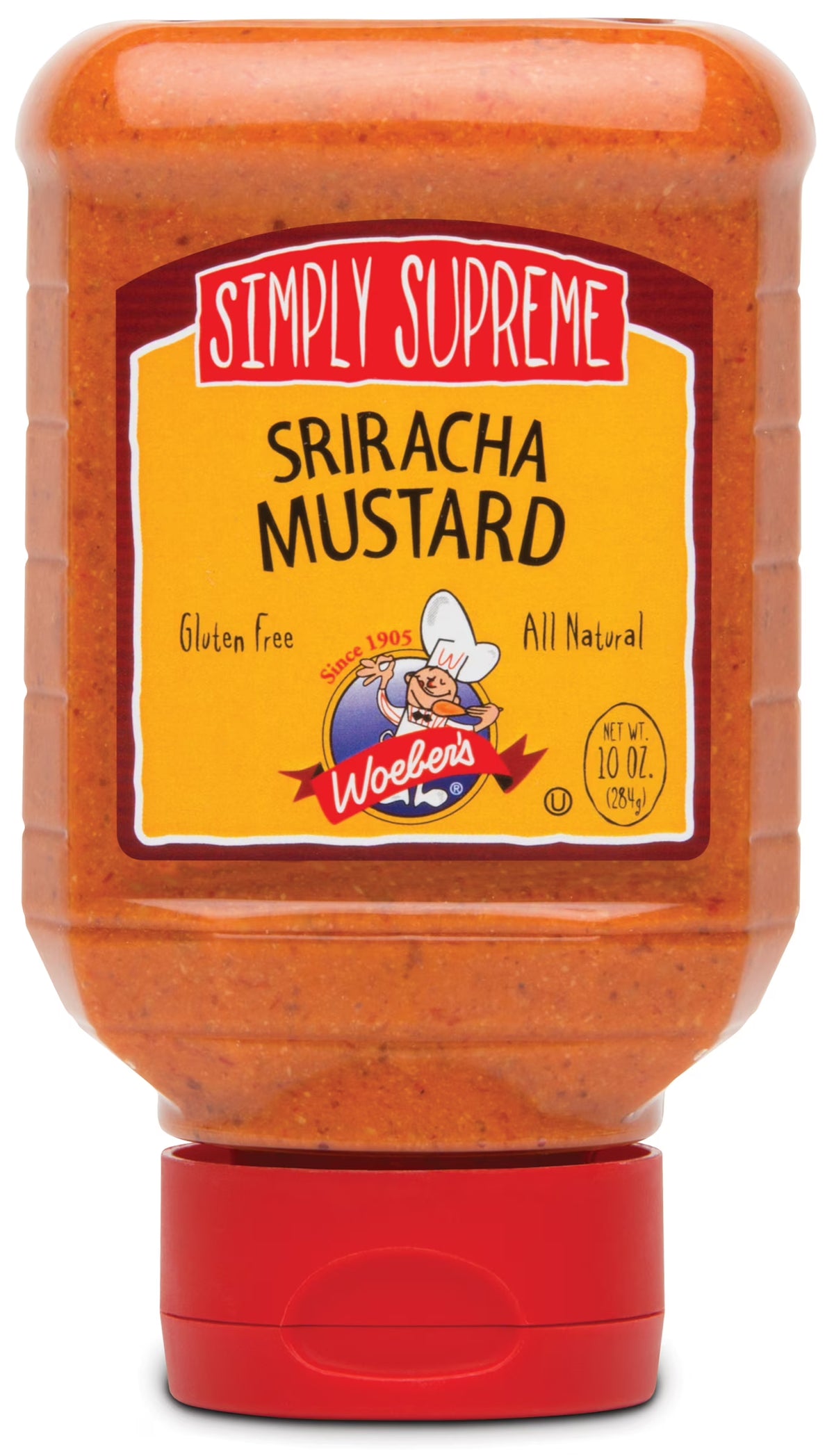 Sriracha Mustard, 2-Pack 10 oz. Bottles O382