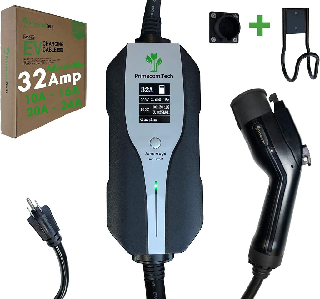 Level 2 Electric Vehicle Charger with 30Ft Cable I385