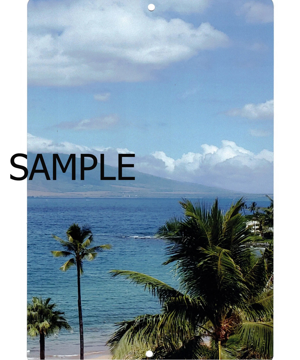 12x16 Metal Sign Print C4932