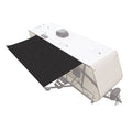 Solid Black Replacement Awning Fabric V854