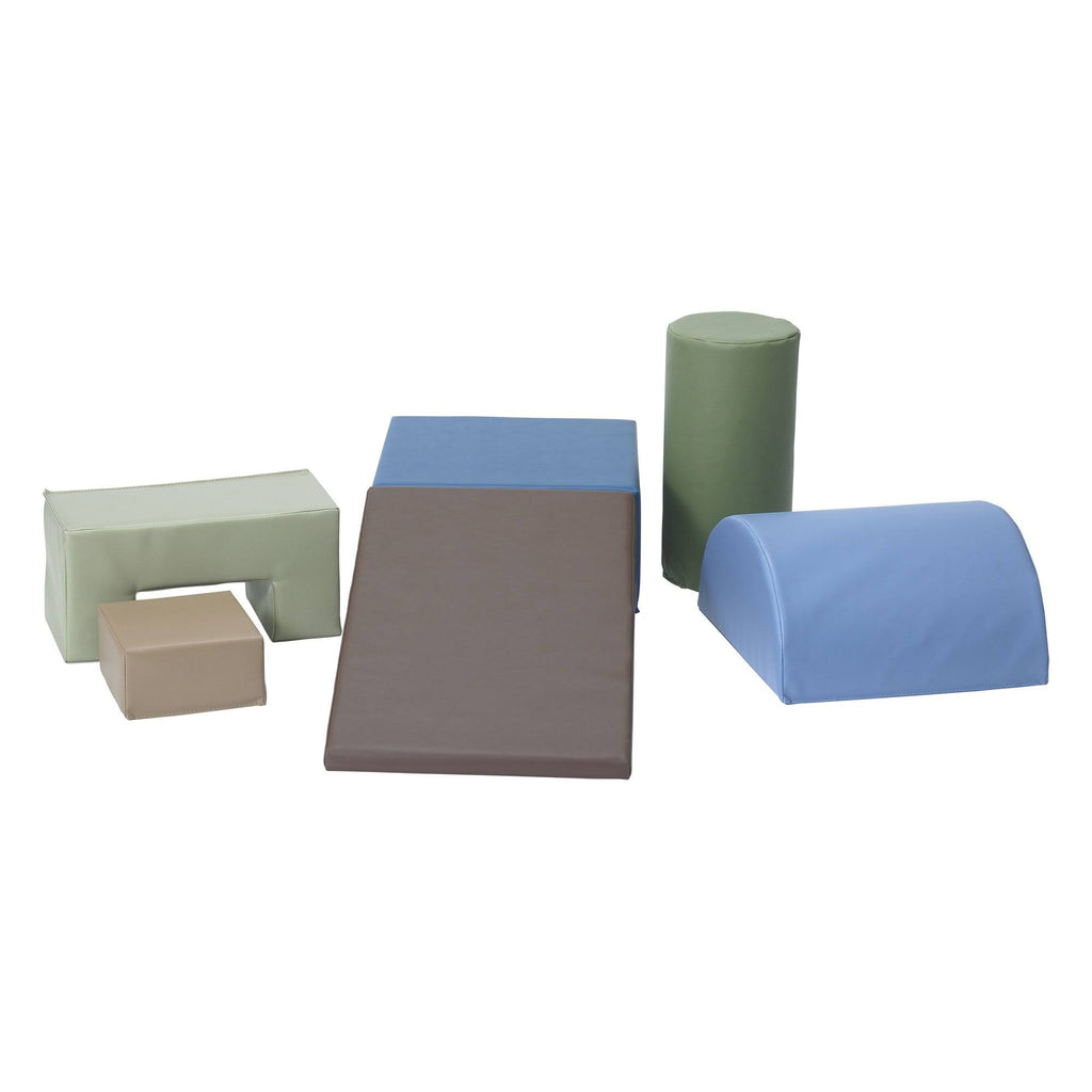 6 Piece Woodtones Climb and Play Set L88907
